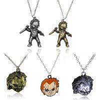 【HOT】✵✔✥ Horror Movie Of Chucky Necklace Figure Pendant цепочка Men Dans Souvenirs