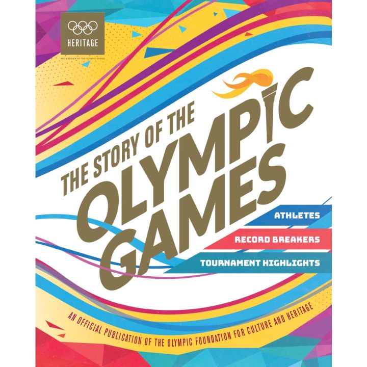 ส่งฟรีทั่วไทย The Story of the Olympic Games Hardcover หนังสือภาษาอังกฤษมือ 1 นำเข้า พร้อมส่ง