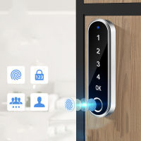 Fingerprint Smart Cabinet Lock Password Drawer Office File Smart Lock Digits Electronic Smart Door Lock AA Battery USB Backup