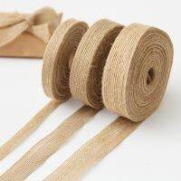 【hot】！ 5yards 6mm-38mm Jute Burlap Weddings Floristry Decoration Packing