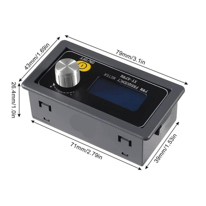 เครื่องกำเนิดไฟฟ้าสัญญาณคลื่น-pwm-สี่เหลี่ยม-สี่เหลี่ยม-เครื่องกำเนิดความถี่สัดส่วนของหน้าที่ความถี่แบบปรับได้เครื่องกำเนิดไฟฟ้า-lcd-รอบการทำงาน-xy-pwm-ดิจิตอลโหมดคู่