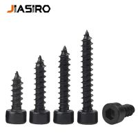 Hexagon Hex Socket Head Cap Head Self Tapping Screw M2 M2.6 M3 M3.5 M4 M5 M6 Black Carbon Steel Allen Head Screw Nails Screws Fasteners