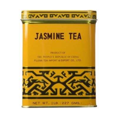 Sunflower Jasmine Tea 8 Oz (227 g) ซันฟลาวเวอร์ ชามะลิ กระป๋อง ขนาดกลาง