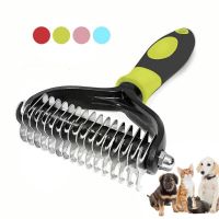 Pet Dog Hair Remover Dog Brush Stainless Steel Cat Comb Grooming And Care Hair Brush For Long Hair Curly Pets Dogs Accessories cnv
