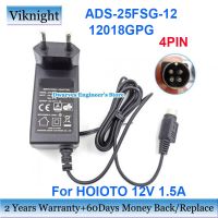 โบรอน2023. . EU ADS-25FSG-12 12018GPG อะแดปเตอร์ Ac สำหรับ Hoioto 12V 1.5A 18W EC1008แหล่งจ่ายไฟ4pin อะแดปเตอร์แล็ปท็อป