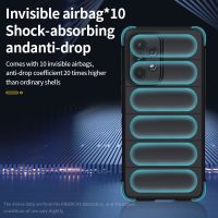 Air-bag Silicon Case for Samsung Galaxy S23 S22 S21 Plus Note 20 Ultra A13 A53 A73 A22 A32 5G A14 Bumper Lens Protect Soft Cover
