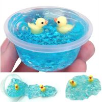 Fluffy Foam Duck Mud Mixing Slime Clay Toy Putty DIY Soft Dynamic Slime Cloud Antistress Kids Toys Educational For Children