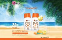 โลชั่นกันแดด Momiji Camu Camu CC Body lotion SPF30 PA++ 200g [2395]