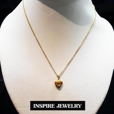 Inspire Jewelry จี้รูปหัวใจพร้อมสร้อยคอยาว 18นิ้ว บรรจุในกล่องสวยงาม งานปราณีต