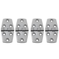 Marine 4 Pieces Stainless Steel Strap Hinge Door Hinge For Marine Boat Yacht 76 X 38 Mm Rafting Boating Accessories,Boat Marine Hatch Compartment Hinges