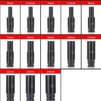 1/4 Soket Dampak Dalam Drive Soket Pneumatik Udara Metrik Kunci Pas Kepala 5 6 7 8 9 10 11 12 13 14Mm untuk Alat Perbaikan Otomatis Mobil