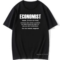 Cool Economist Definition Noun Funny T Shirt Men Short Sleeves Hip Hop Vintaged O-Neck Cotton T Shirts