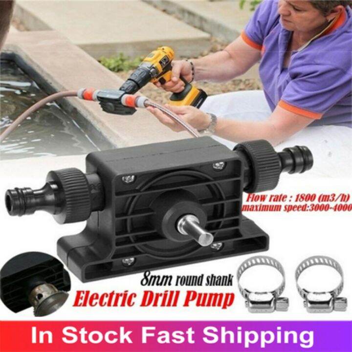 Oil Fluid Water Pump Portable Electric Drill Vacuum Pump Self Priming
