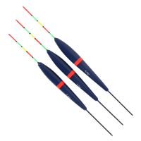 ∋ Barguzinsky Fir Bobbers Fishing Floats Long Vertical Luminous Glow Fishing Floats Bobbers Set 2/3/4g for Fishing Balsa Floats