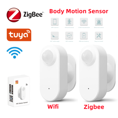 Jiuch เซ็นเซอร์การเคลื่อนไหวร่างกายของมนุษย์ Zigbee3.0ไร้สาย WIFI,การเคลื่อนไหวของร่างกายอัจฉริยะมินิ PIR เซ็นเซอร์จับการเคลื่อนไหวใช้กับเกตเวย์ Zigbee ที่มีฟังก์ชั่นเตือนภัยฉุกเฉินเซ็นเซอร์การเคลื่อนไหวขั้นสูง