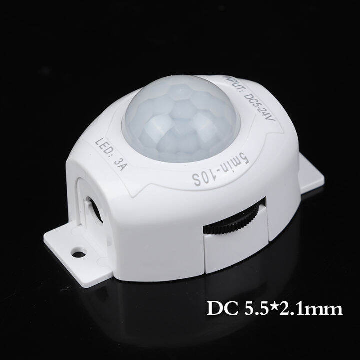 Motion Sensor Light Switch 5V 12V PIR Motion Sensor Timer Automatic