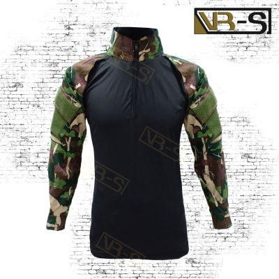เสื้อคอมแบท แขนยาว ลายป่าไม้ รุ่น1 , Combat Shirt , Combat Tactical Shirt , Battle shirt, เสื้อ Combat Shirt , คอมแบทเชิ้ต ลายป่าไม้ , เสื้อเชิ้ต กรมป่าไม้