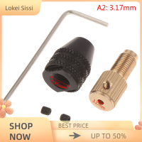 Lokei 0.5-3.2mm Drill bit มอเตอร์ไฟฟ้า Micro Drill Chuck HEX Drill Chuck ADAPTER