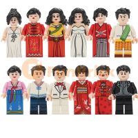 [Funbrick] ชุดของเล่นตัวต่อฟิกเกอร์ นินจา ซูเปอร์ฮีโร่ หมอ พยาบาล 12 ชิ้น