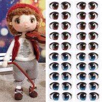 10 Cartoon Eyes Stickers Boy Accessories Anime Figurine Face Organ Paster Chips Paper