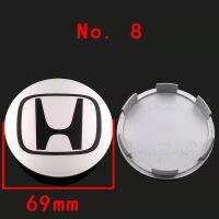 Honda Rim Cap 58มม.62มม.69มม. ล้อศูนย์ Caps สัญลักษณ์จานครอบกระดุมล้อ Hub CapsTyre FitSaloon ตกแต่งป้ายโลโก้ Fit สำหรับ Xrv City Accord Crv Fit Hrv Odyssey Crosstour SPIRIOR Jazz Civic(1 Pcs)