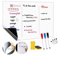 12 quot;X16 quot; Magnetic Dry Eraser White Board for Fridge Kitchen Refrigerator Magnets Whiteboard Week Calendar Organizer Board Marker