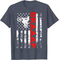 Braaap Vintage USA American Flag Tee T-Shirt