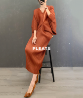 PLEATS DRESS - D054