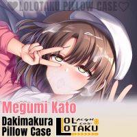 Megumi Kato Dakimakura Saenai Kasumigaoka เซ็กซี่กอดร่างกายปลอกหมอนหมอน Otaku ปลอกหมอนตกแต่งบ้าน