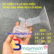 FREESHIP 40k 1 BÊN NGỰC Bộ Phễu và Cổ Nối Phễu Cổ Rộng Maymom - Dùng cho