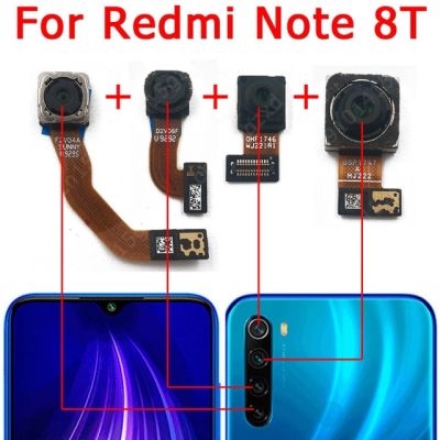【✲High Quality✲】 anlei3 กล้องด้านหลังด้านหน้าสำหรับ Xiaomi Redmi Note 8 T 8 T 8 T ชิ้นส่วนอะไหล่โมดูลกล้องเซลฟี่ด้านหน้าหลัก