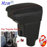 รถยนต์ Toyota Yaris ที่วางแขนรถยนต์ Toyota Yaris รถไฮบริดที่วางแขน2020 2019 2015-2023ส่วนการดัด USB กล่องเก็บของในบ้าน