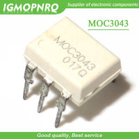 10 MOC3043 MOC3043M DIP optocouplers ใหม่ Original จัดส่งฟรี