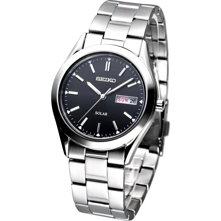 BNIB Seiko Solar Silver Stainless-Steel Case Stainless-Steel Bracelet Mens  SNE039P1 SNE039P SNE039 Watch | Lazada Singapore