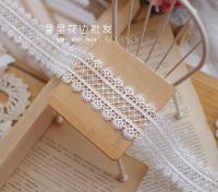 3 Yards White Handmade Hollow lace Trim lace jewelry patchwork material lace ribbon DIY sewing garment accessories 3.5cm Pipe Fittings Accessories