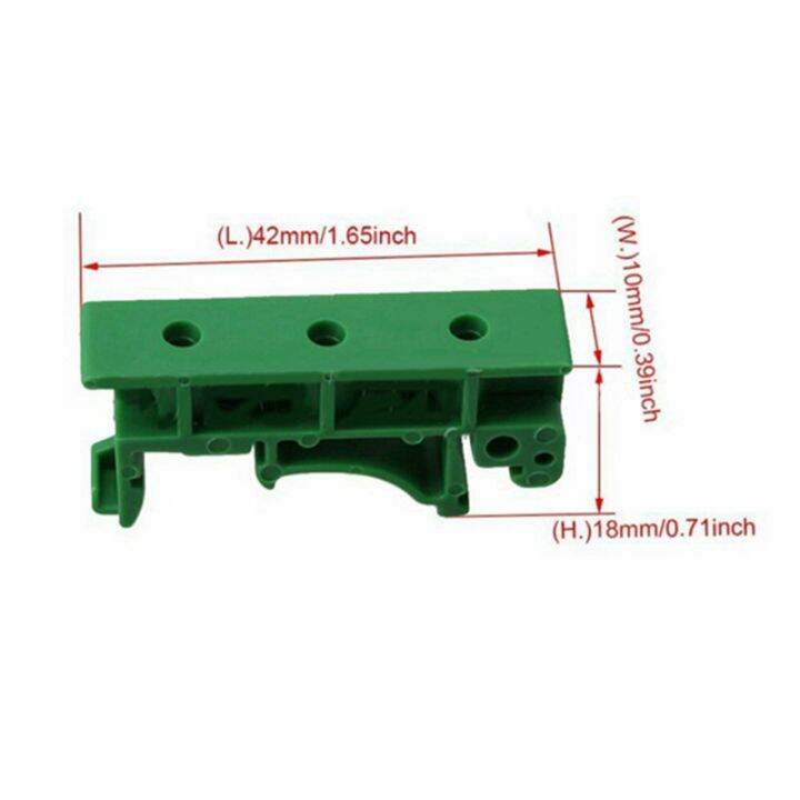 20pcs-drg-01-pcb-for-din-35-rail-mount-mounting-support-adapter-circuit-board-bracket-holder-carrier-clips-connectors