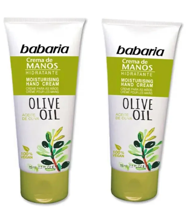 Babaria Hydrating Olive Oil Hand Cream 75ml x 2 SPAIN Lazada PH