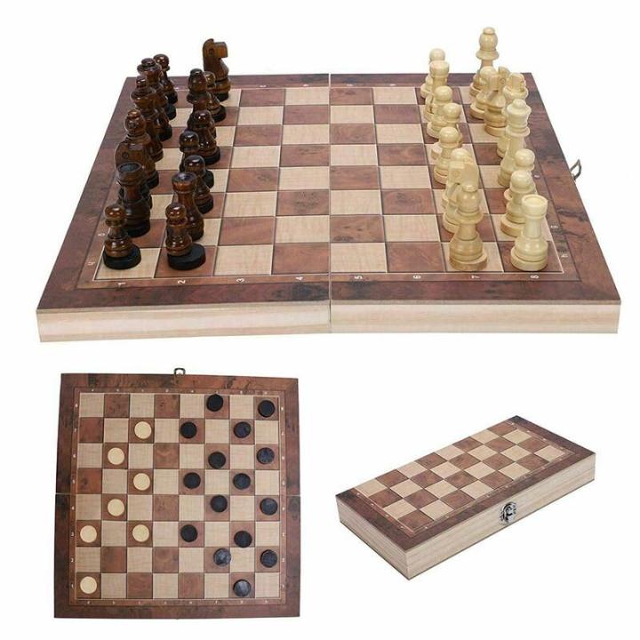 new-design-3-in-1-wooden-chess-backgammon-checkers-travel-games-chess-set-board-draughts-entertainment-christmas-gift-พร้อมส่ง-ส่งจากร้าน-malcolm-store-กรุงเทพฯ