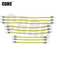 【CW】 9pcs RC Car Roof Luggage Rack Nylon Elastic Rope For 1/10 RC Crawler Car TRX4 AXIAL SCX10 RC4WD D90 CC01 JIMNY VS4 TF2