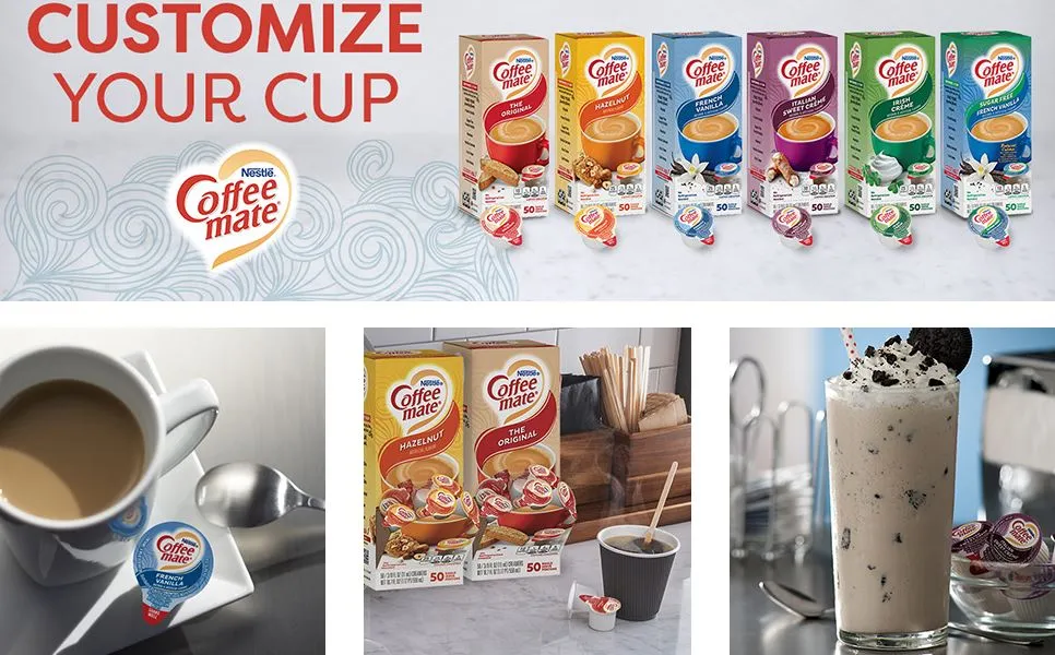 Set Of 5 Nestle Carnation Half And Half Liquid Coffee Creamer Singles From Us Lazada Ph