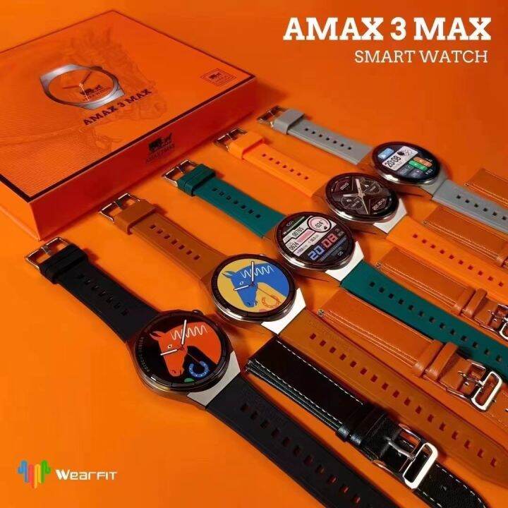 amax3max-โทรสมาร์ทวอตช์บลูทูธ-nfc-ออฟไลน์ชำระเงินชาร์จไร้สายสมาร์ทวอท์ช