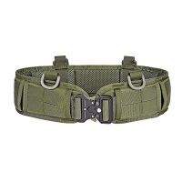 Tactical Battle Belt Military Waist Band Adjustable Quick Release Buckle Outdoor Hunting Thickened Widened Waistbands