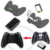 สำหรับ X 360 Wireless Controller AA Back Case Cover Holder Shell Solid Color Plastic Battery Cover Accessories