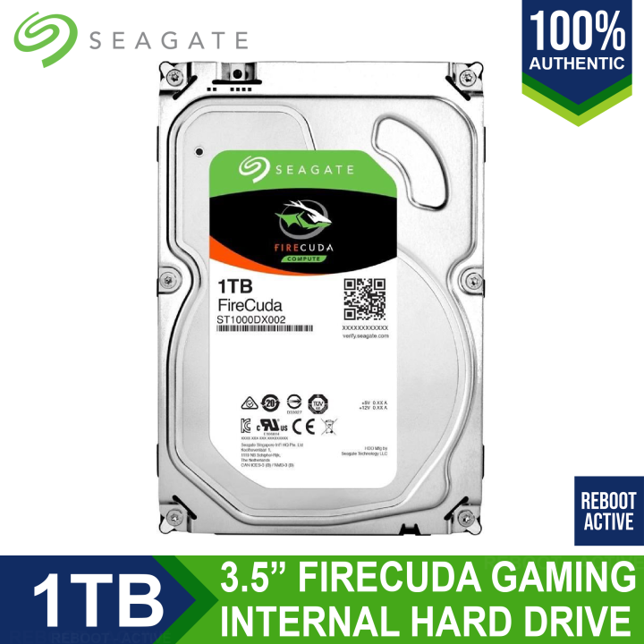 Seagate SSHD 1TB FireCuda Gaming SATA III 3.5 Internal Solid State