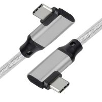 Usb-C ไปยัง Usb C Link Cable 100W 90 Degree 4K Video 2 10Gbps 5a รวดเร็ว Pd Data 3.2 C Type สายเชื่อมต่อ Gen Charging