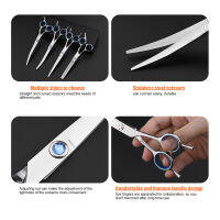 กรรไกรตัดขนสุนัข Pet Thinning Scissors Pet Scissors Kit for รายละเอียด การตัดแต่งสัตว์เลี้ยง