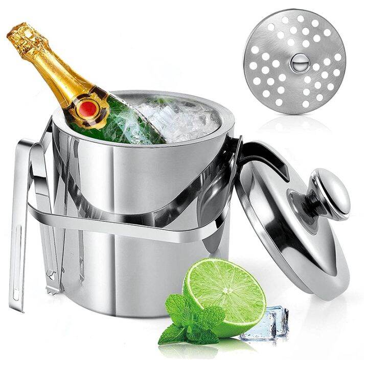 ice-bucket-with-lid-double-walled-ice-bucket-with-lid-stainless-steel-1-3-liter-insulated-ice-bucket