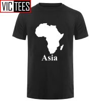 Men Africa Asia T Shirt Funny Parody Map Cool Pride T Shirt Tshirt Funny