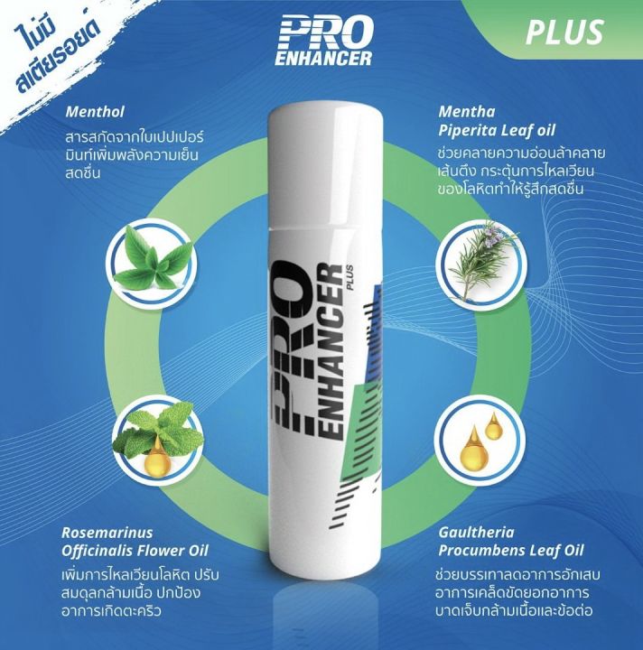 proenhancer-สูตรเย็น-สเปรย์คลายกล้ามเนื้อ-ลดปวด-เมื่อย-ล้า-ขวดเล็ก-50-ml