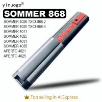 SOMMER 868MHz 4020 TX03-868-4 4026 TX03-868-2 โรงรถรีโมทคอนโทรลเปลี่ยนโรงรถคำสั่งเปิดประตู 4011 4025 4031 4035-HVA STORE